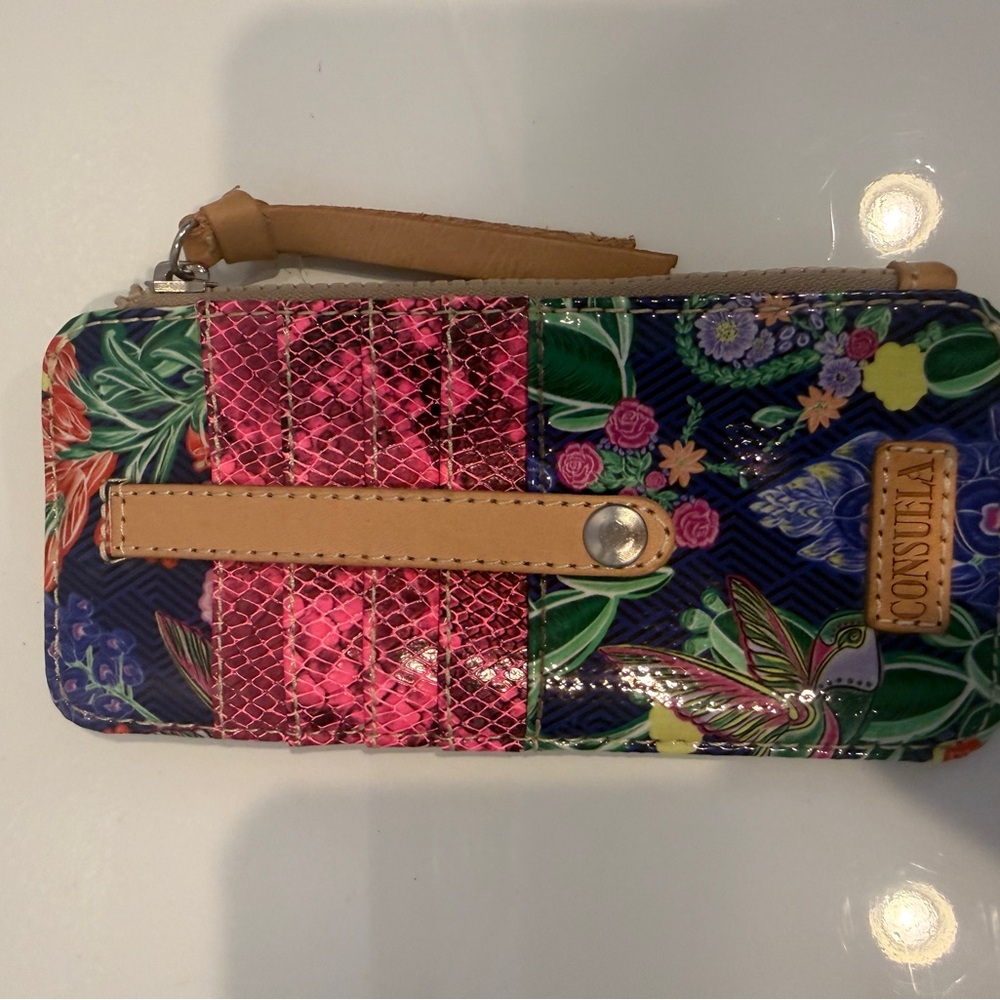 Consuela Bonnie Pink Cardholder Wallet - Retired and Rare